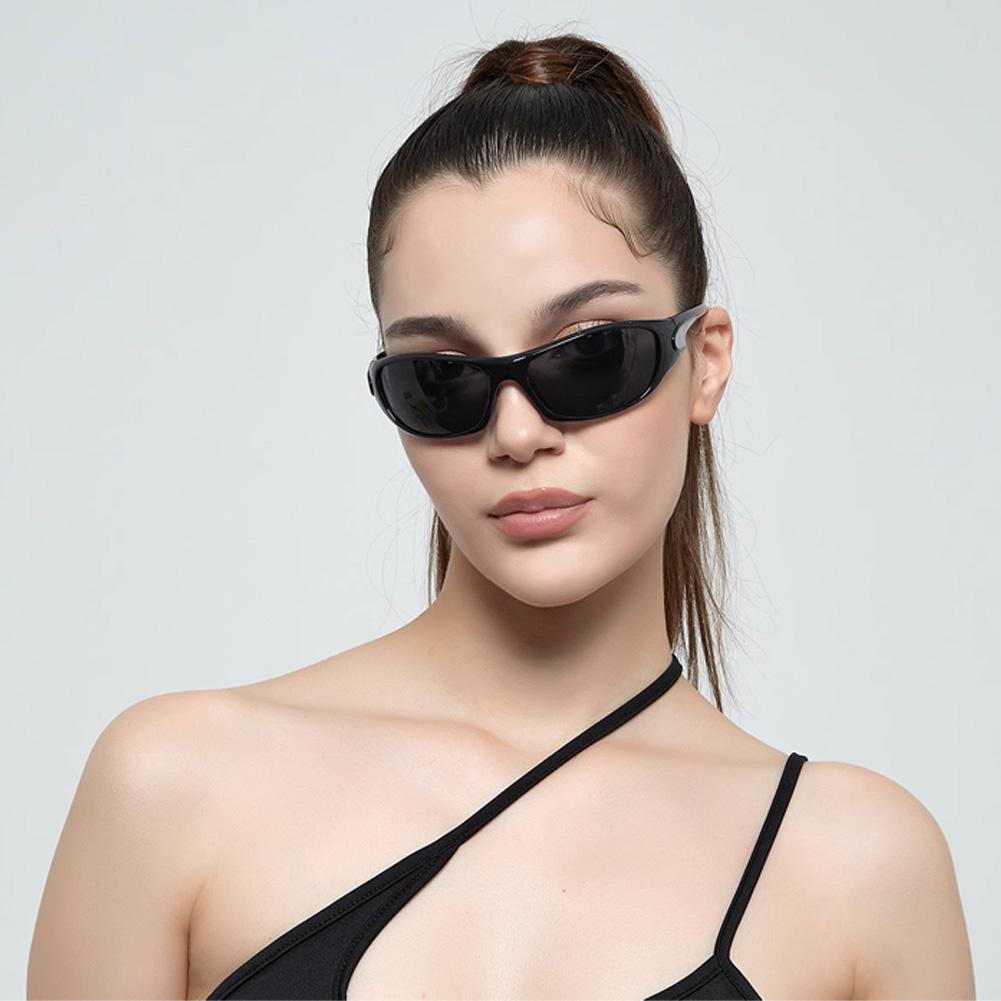 Y2K Colorful Retro Sunglasses Outdoor UV Protection Riding Mountaineering Windproof Dustproof Goggles