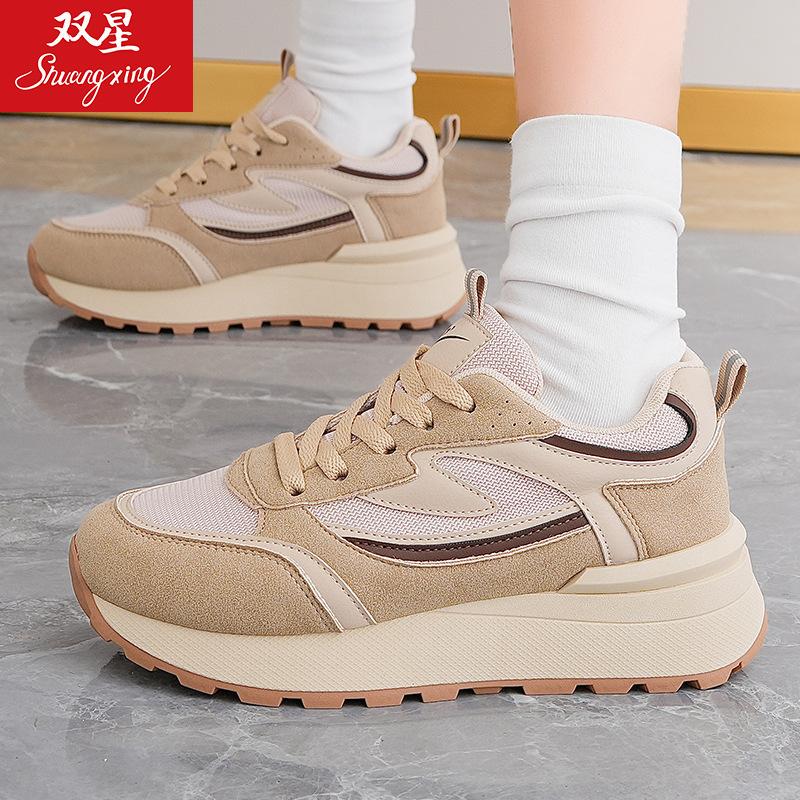 Forrest Gump waffle shoes new spring and summer platform height increase sports and leisure