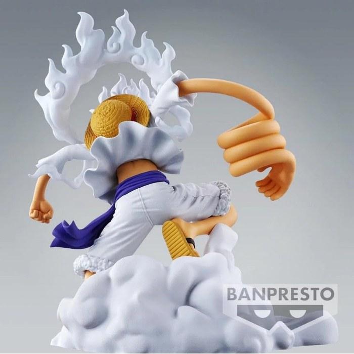 One Piece Figlife! Monkey D. Luffy Gear 5 Figure Vol.1 12cm White.