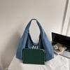 Women's Denim Crossbody Bag Large Capacity Tote Bag