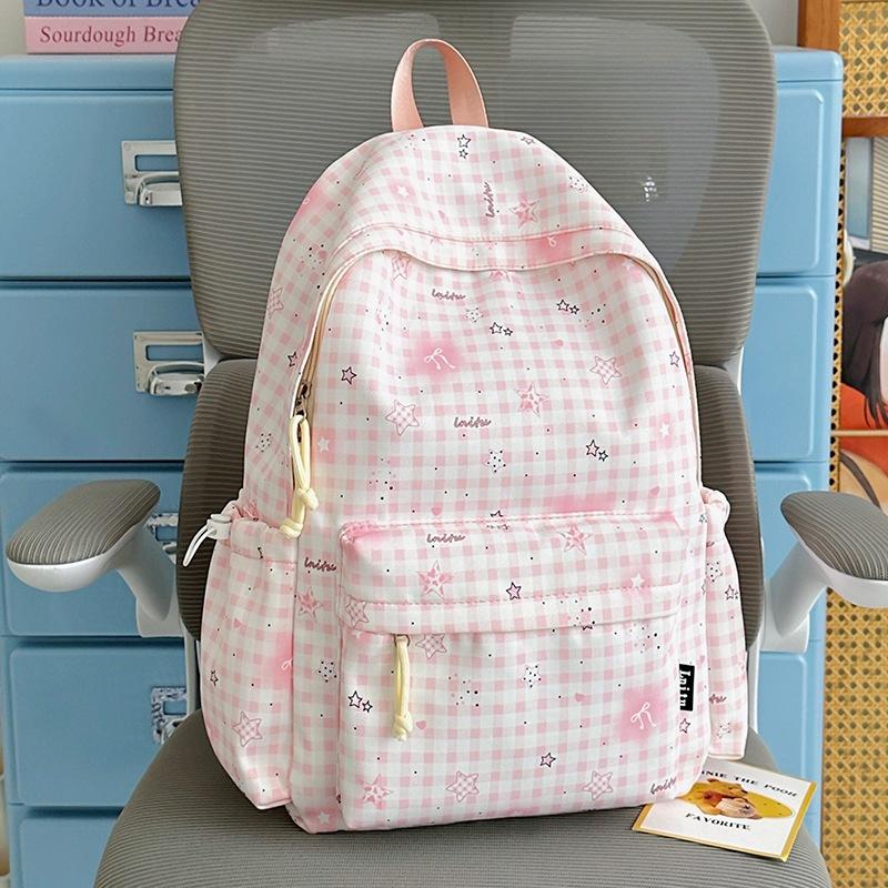 Schoolbag new female cute schoolbag versatile small fresh stars junior high school college student backpack class backpack