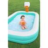 Dunk'n Splash Inflatable Pool 251 X 168 X 102 Cm Bestway 54445