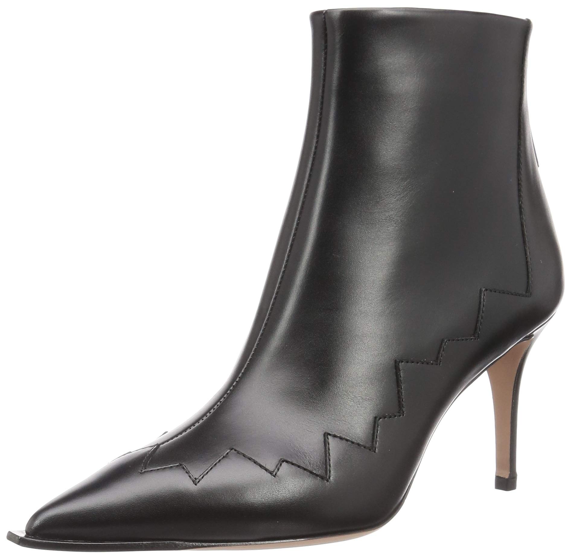 

Fashion Boots WIDE EDGE BACK ZIP SHORT BOOTS Black [Perico] Women s чорний