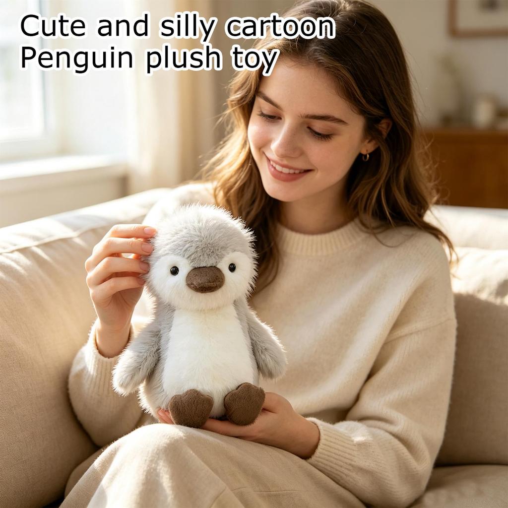 Cute Penguin Plush Toy Soft Stuffed Animal for Kids