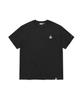 WACKY WILLY Double Kiki Wappen Short Sleeve T-Shirt Black