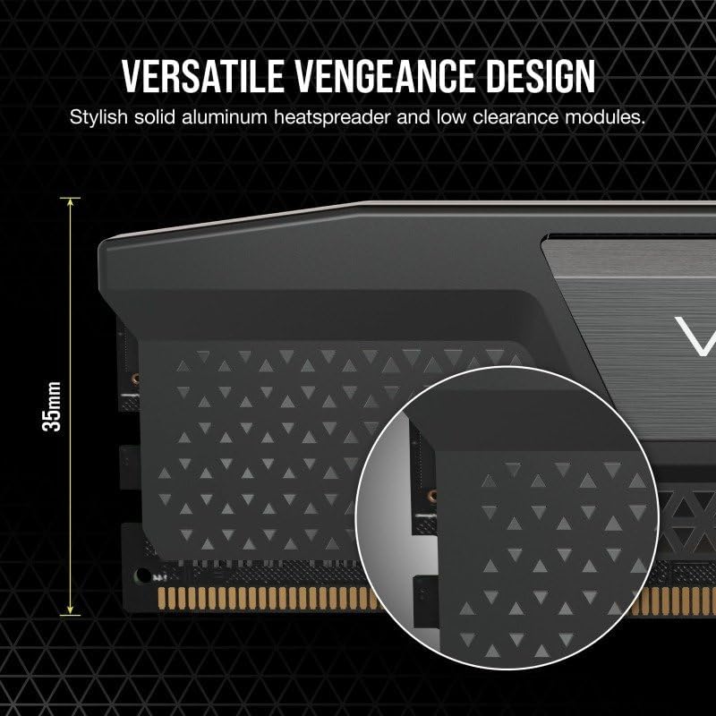 CORSAIR VENGEANCE DDR5 16GB x Intel up to 5200MHz (8GB 2) RAM,