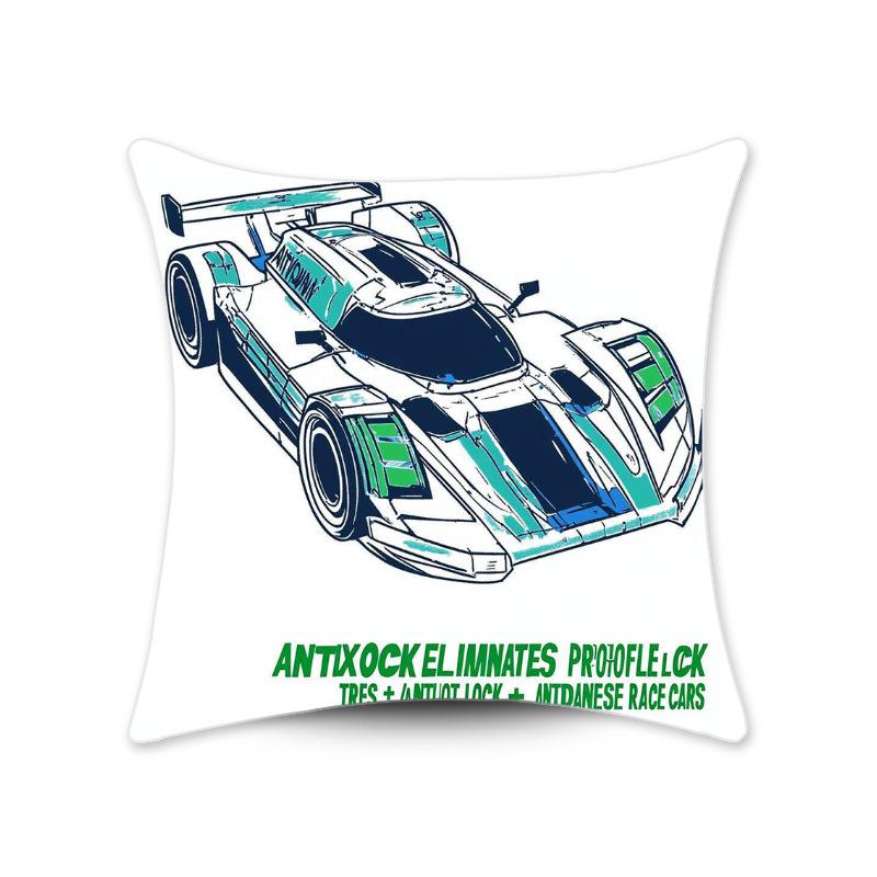 Retro American Style Pillow Case Printed Pillow Home Decoration Living Room Sofa Printed Cushion