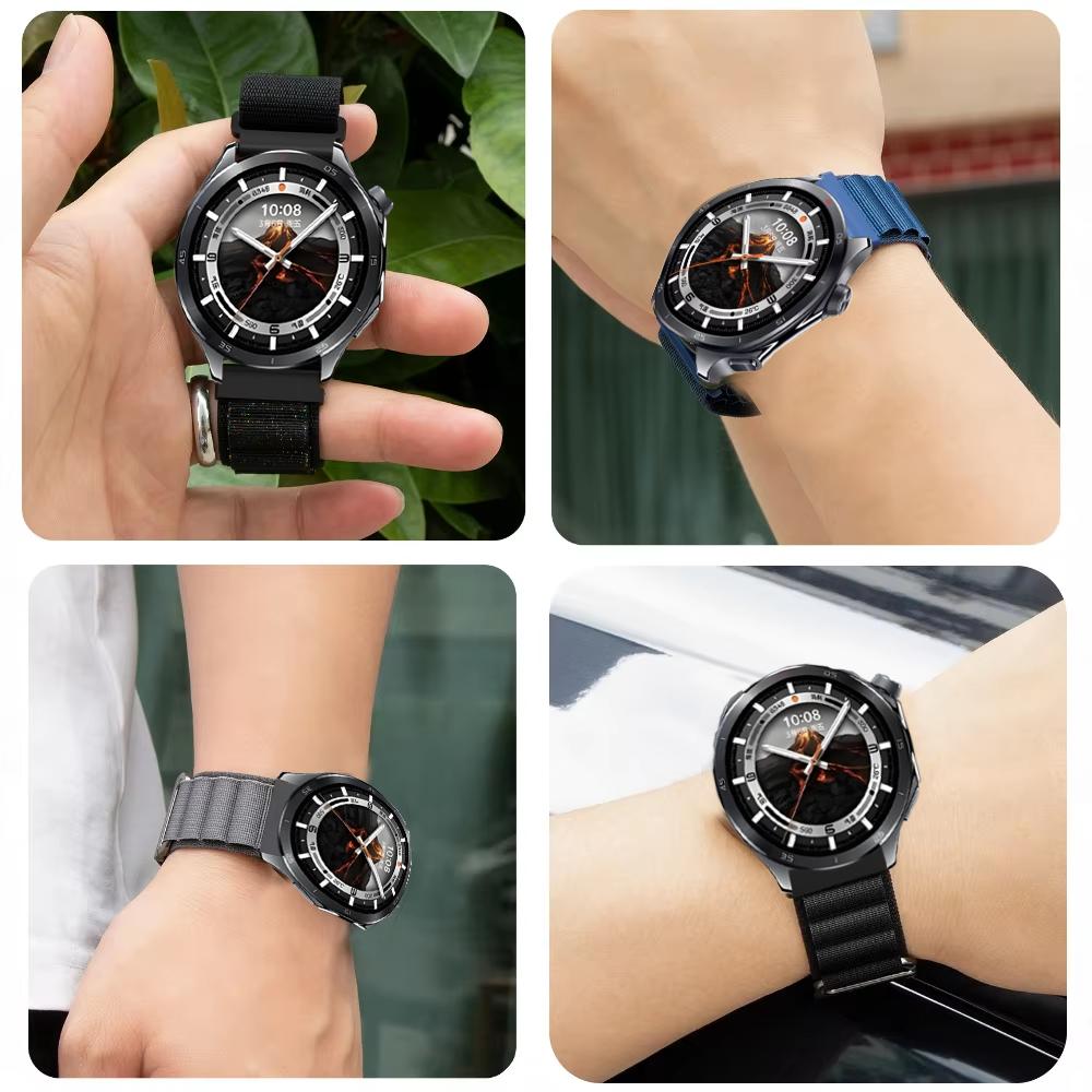 20mm 22mm Alpine Loop Nylon Strap forWatch 4 Pro/X2/X3 Sport Bracelet for OnePlus Watch 3 46mm/2/2R Replaceable Watchband