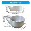 3D Printed Fruit Vegetable Washer With Efficient Drainage Cleaning Basket For Kitchen RV Picnic Use Durable Plastic