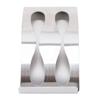 2/3 Holes Stainless Steel Toothbrush Rack Self-Adhesive Toothbrush Holder  for Bathroom