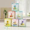 Bunte Mini-Blumen Haus Bausteine Mikro-Steine Pädagogisches Kinderspielzeug Geschenke für Weihnachten Neujahr Ornamente