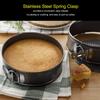 3pcs Nonstick Surface Springform Pan Set Carbon Steel Cheesecake Pan Set  Cheesecake Pizza Bread