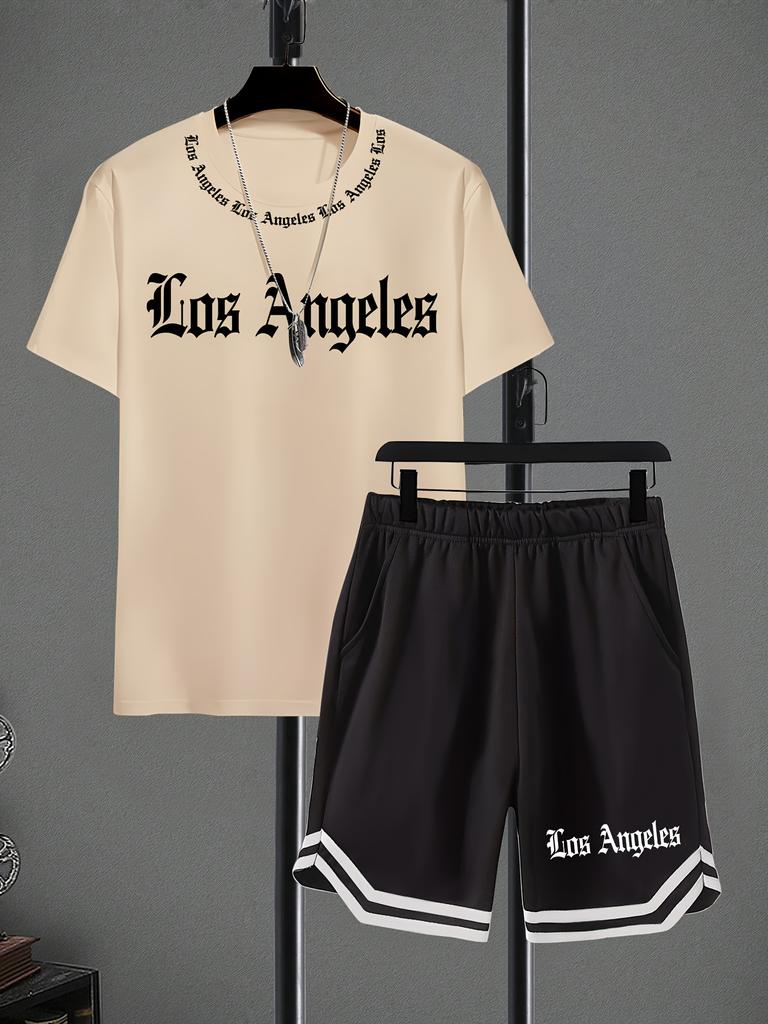 The Best-selling Youth Set for Summer 2025 Featuring Letter Prints Is a Vibrant and Fashionable Streetwear