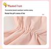 Girl's Short Sleeve Ballet Dance Skirt - Summer One-Piece Training Outfit