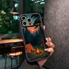 Forest Camping Scene Design Sheepskin Phone Case Suitable for iPhone 17 16 15 14 13 12 11 Pro/Max/Plus Anti Drop and Shockproof