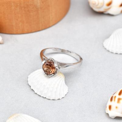 Natürlicher Gelber Turmalin Edelstein 925 Sterlingsilber Ring Größe 5 US Geschenkring