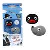 Allone Gaming Analog Stick Pingu 3 X X 2 Compatible with Switch 2 and Pro PS4 and PS5 Easy Social Character Covers, & Robby, 0.8 Cm, Joy-Con