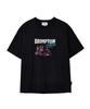 BROMPTON LONDON Surfing Graphic T-Shirt - Black (P263Uts903)