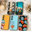 Gumball and D-Darwin Phone Case For Samsung Galaxy A73,A72,A71,A70,A53,A52,A51,Soft Black Shell
