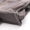 Used HERMES HerlineMM Tote Bag canvas Nylon canvas Gray Used unisex