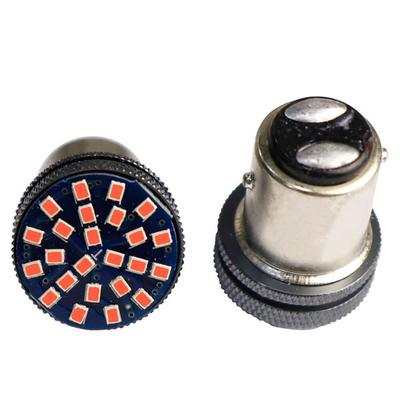 Lampa Hamulcowa LED P21 1157, LED S25, Podwójna Żarówka, , 24V, Dedykowana
