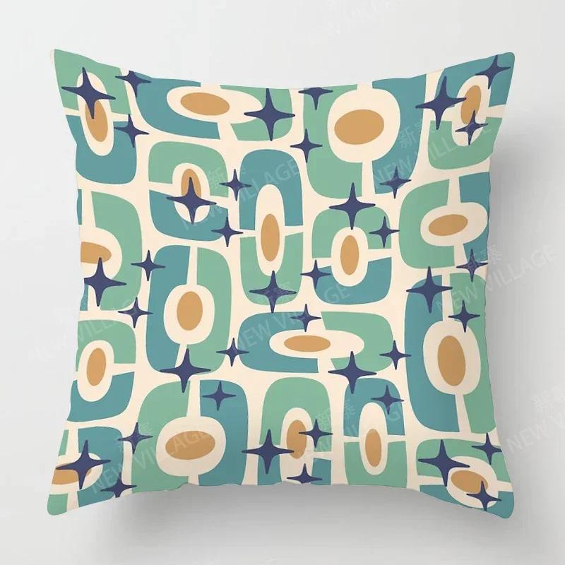 Nordic Fall Home Decor Autumn Throw Pillow Case Sofa Cushion Cover Modern  Geometry