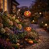 Pumpkin Shape Outdoor Garden Light for Fall Yard Decoration