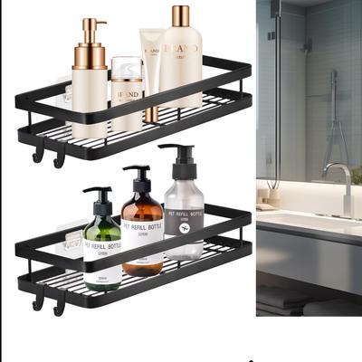 20/30/40cm Shower Caddy ,Rustproof Adhesive Shower Organizer No Drilling Shelves for Bathroom Storage Home Decor