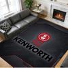 Kenworth Print Crystal Velvet Plush Rug Wear?Resistant Anti?Slip Floor Mat For Indoor Household Decoration
