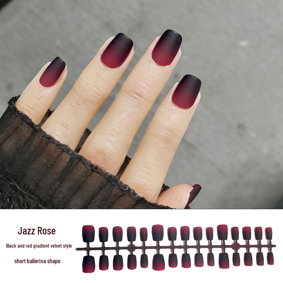 

Black Red Gradient Halloween & Holiday Long-Wear Nails - 2026 Edition