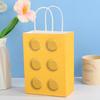12Pcs Small size Paper Gift Bags with Handles Birthday Party Favor Bags 15*8*21cm
