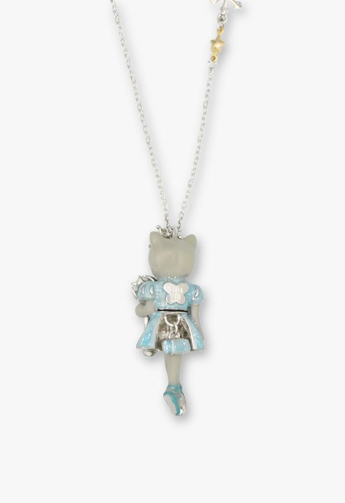 Ballerina Cat Motif Necklace SAMN204565XB [Anna Sui]