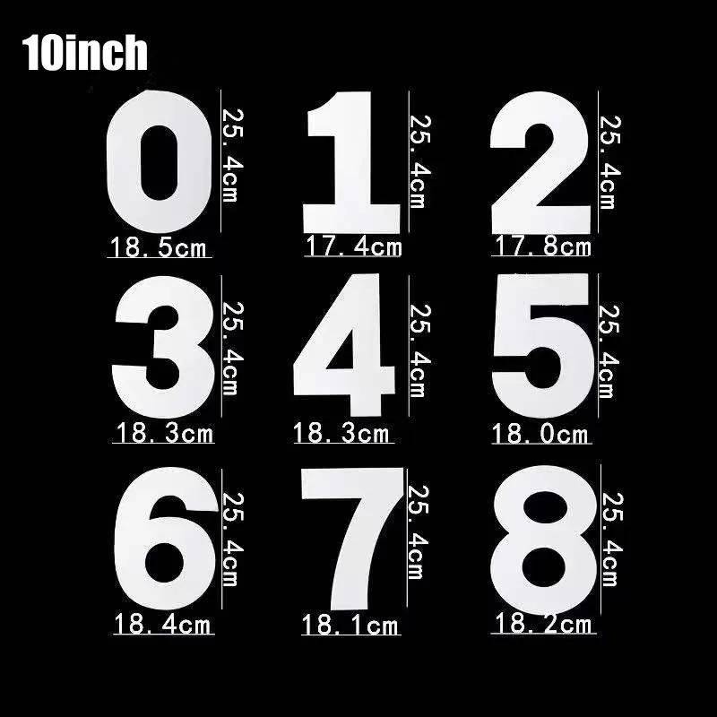 VIE LENTE Number Cake Mold 9pcs DIY Number Form Design Chocolate Bakery Pastry Cake Decoration Tool Shape Cake Decoration Tool