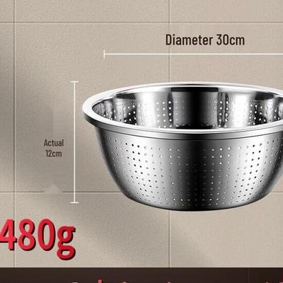 Wutuo 316 Stainless Steel Kitchen Colander