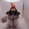 Pet Witch Hat Comfortable Pointed Hat Cats Dog Headwears For Halloween Parties And Festival Event Gathering Dressingup