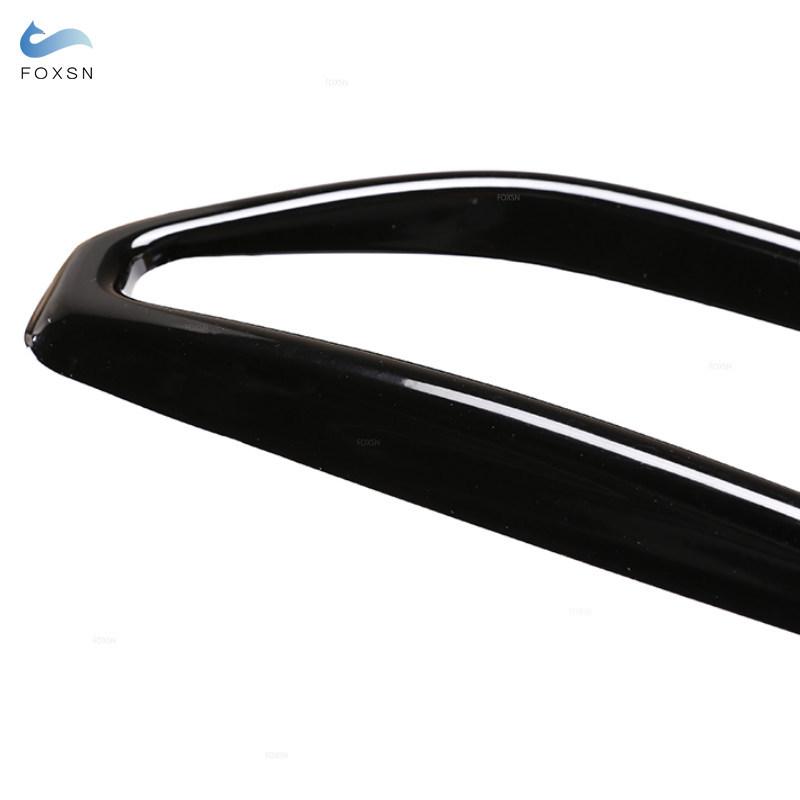 For BMW 3 Series G20 G28   ABS Glossy Black Car Tail Muffler Exhaust Pipe Output Cover Protective Trim