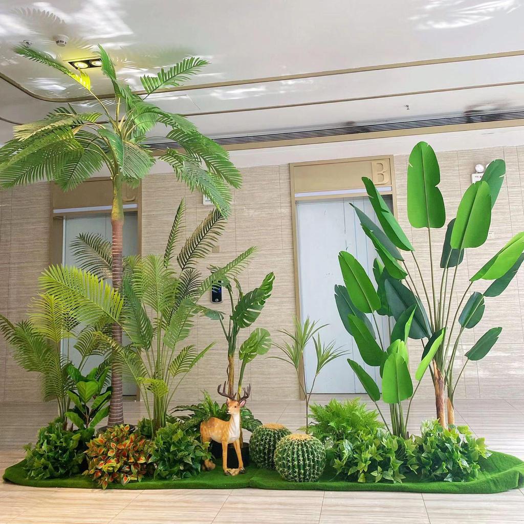 Large Artificial Cherry Blossom Tree for Indoor Display and Landscape Decoration