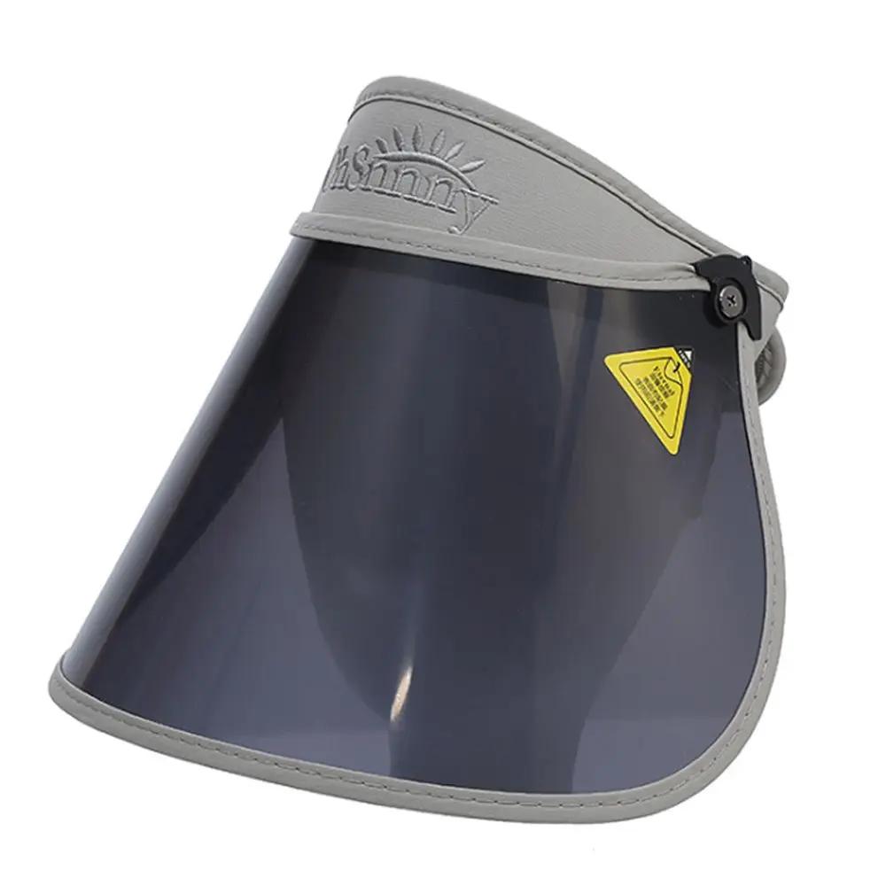 Summer Portable Solar Protection Sun Hat Face Cover Shield Sunshade Cap Anti-UV Visor