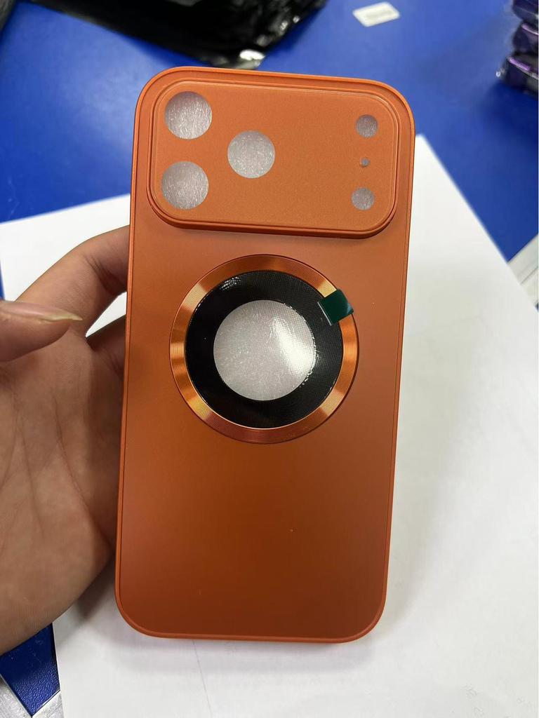 IPhone 16 Pro Große Magnetische Mattierte Fensterhülle für Apple 11/17 Air