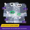 Large Transparent Moisture-Proof Self-Standing Spout Bag for Grain Storage