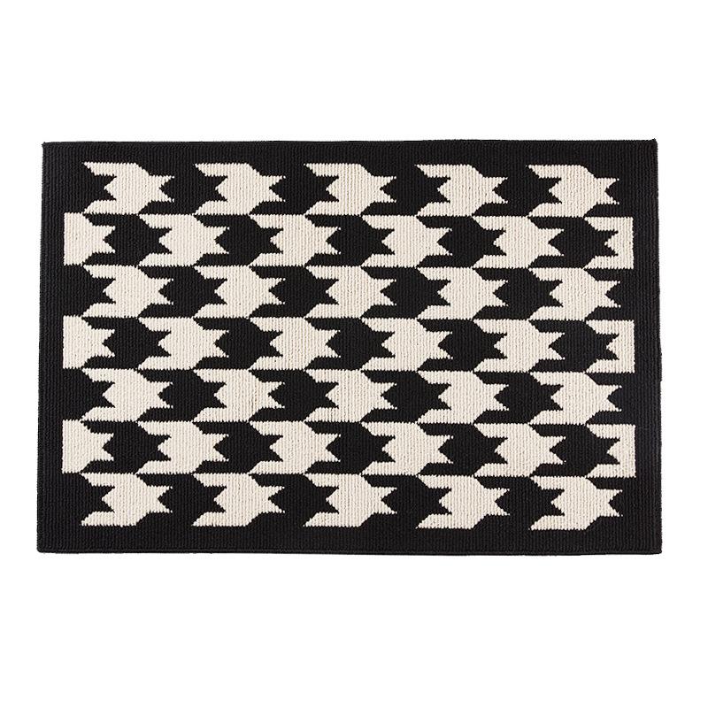 Neue Eingangsmatte Haushalts-Türvorleger Staubabweisende Fußmatte Einfacher Saugfähiger Rutschfester Teppich