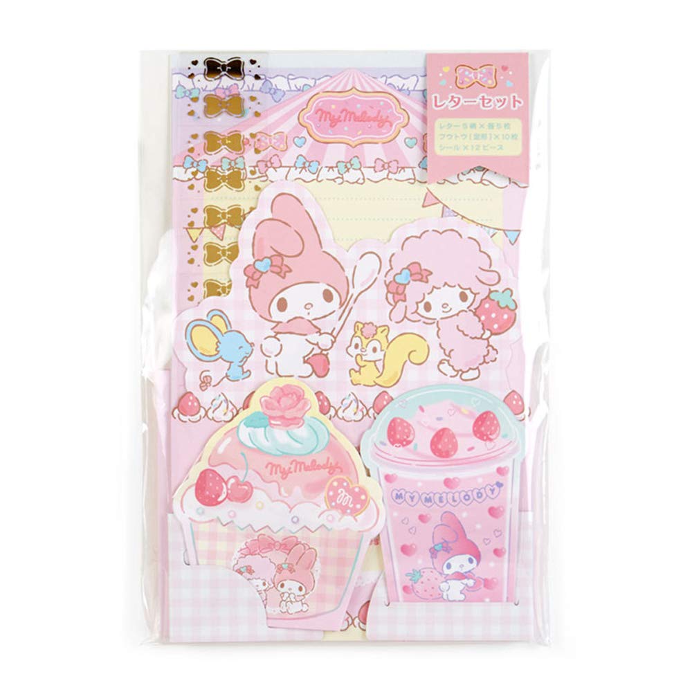 Sanrio My Melody Letter Set 922676 Character-Shaped