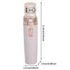 Women’s Rechargeable Painless Facial Hair Epilator Electric Eyebrow Lip Hair Trimmer Gentle Removal