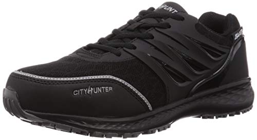 

Fukuyama Rubber CITY HUNTER #200 Protective Sneakers, Unisex, Black, Size 25.5 cm, 3E