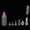 6PCS  Set 60ml Pet Puppy Kitten Feeding Bottle Small Dog Cat Milk Nursing Care Kit