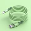 UTHAI Liquid Silicone With Light Data Cable For Android TYPE-C Xiaomi Mobile Phone Super Fast Charger Cable