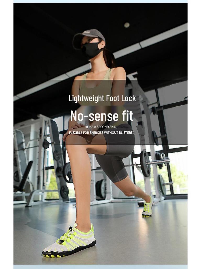 Outdoor Quick-Dry Five-Finger Water Shoes for Hiking & Swimming - Non-Slip Beach and Creek Footwear for Couples