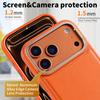 Magnetic Wireless Charging 2in1 Card Holder Phone Case for IPhone 18 17 16 15 14 13 Pro Max 17Air Leather Shockproof Cover
