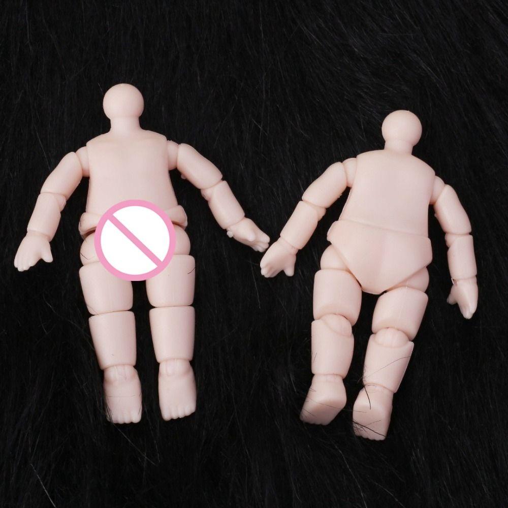 Multiple Joints Muscle Body Doll 6.3 cm Height BJD Doll Body New Figure Dolls for Doll Customized