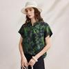 Zhaojun New Chinese Style Mulberry Silk Short Sleeve Top